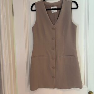 Abercrombie & Fitch Sleeveless Vest Dress